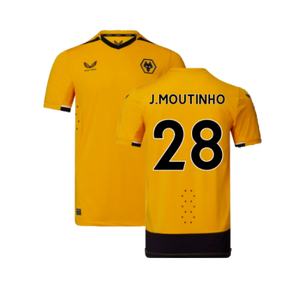 Wolves 2022-23 Pro Home Shirt (Sponsorless) (3XL) (Excellent) (J.MOUTINHO 28)_0