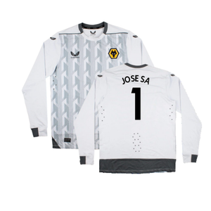 Wolves 2022-23 Pro Long Sleeve Third Shirt (Sponsorless) (XL) (Mint) (Jose Sa 1)_0