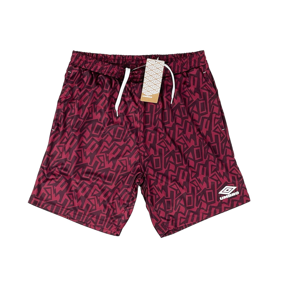Umbro *BNWT* Pantalones Cortos Claret Graffiti (Varias Tallas) Con Bolsillos