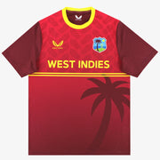 Camiseta de críquet West Indies Castore para la Copa del Mundo ODI *como nueva* XXXL