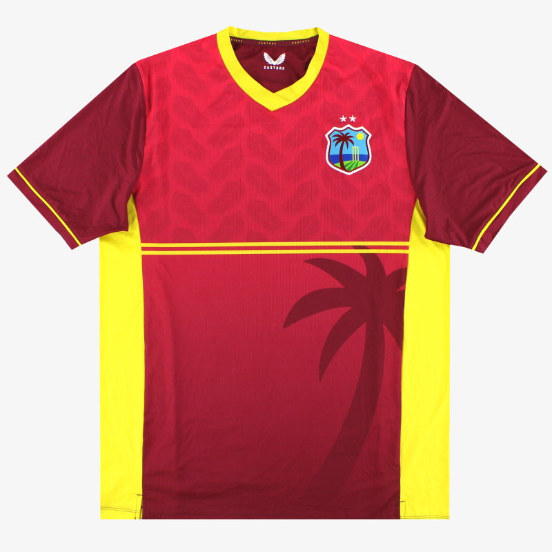 Camiseta Copa Mundial ODI West Indies Castore *Como Nueva* XXXL