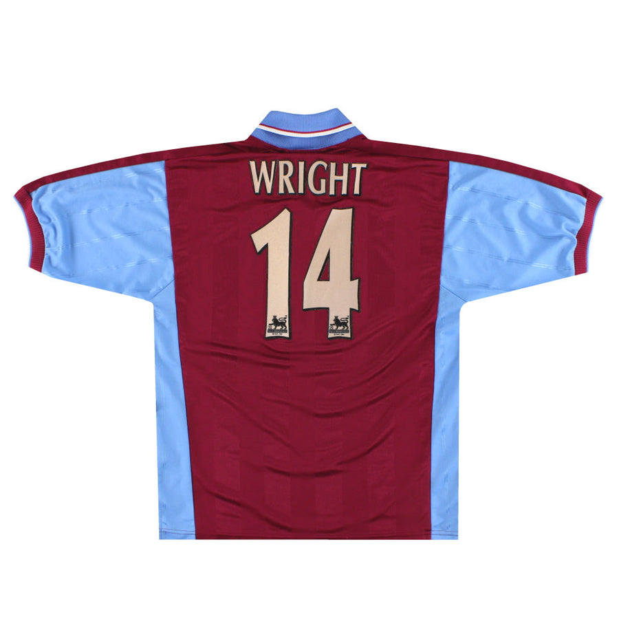 Camiseta Local West Ham Pony 1997-98 Wright #14 M
