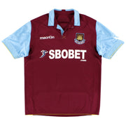 2010-11 West Ham Macron Home Shirt L