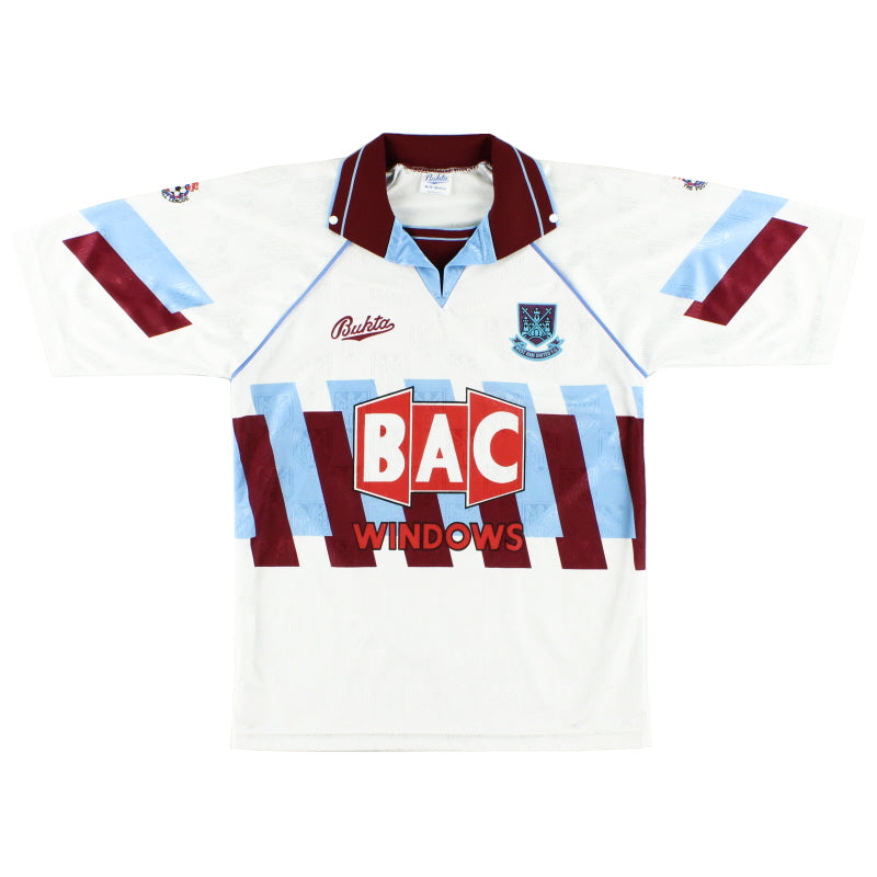 Camiseta Bukta de la Tercera Equipación del West Ham 1991-93 L