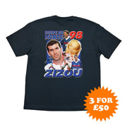 Camiseta Bootleg Mundial Zizou 98