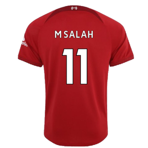 Liverpool 2022-23 Home Shirt (M) (M SALAH 11) (BNWT)_1