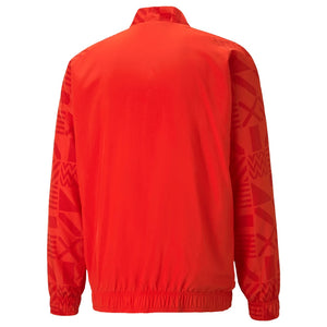 2022-2023 Ghana Prematch Jacket (Red)_1