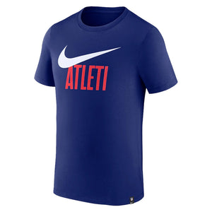 2022-2023 Atletico Madrid Swoosh Tee (Deep Royal)_0