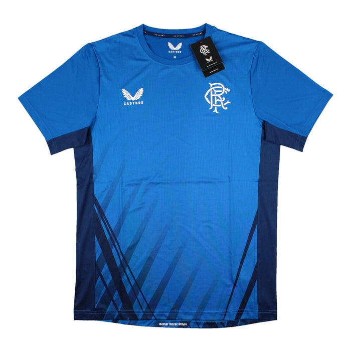 2022-2023 Rangers Training Short Sleeve Tee (Blue)