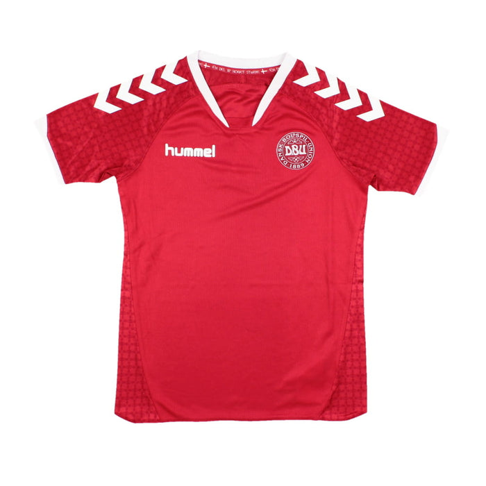 Denmark 2020-2021 Hummel Training Shirt (10y) (Very Good)